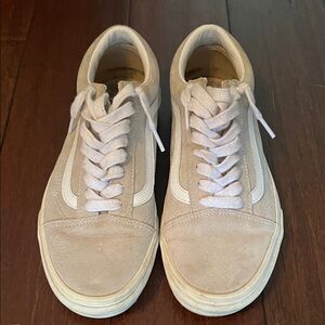 Vans Men's Light Tan Suede Sneakers